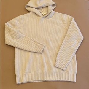Nap 100% Cashmere Waffled Hooded Sweater